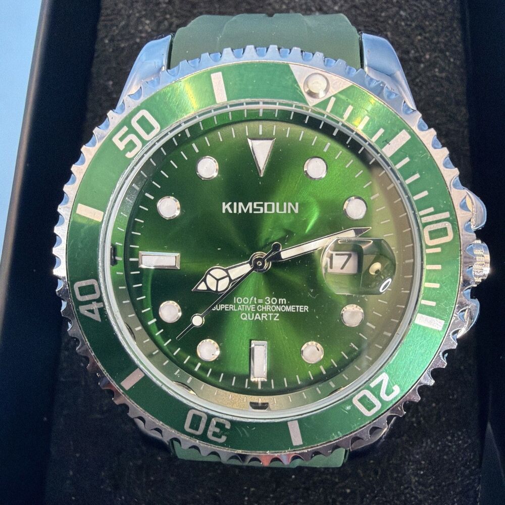 Men's Waterproof High-end Watch Quartz Watch Kimsoun Brand Rotating Bezel